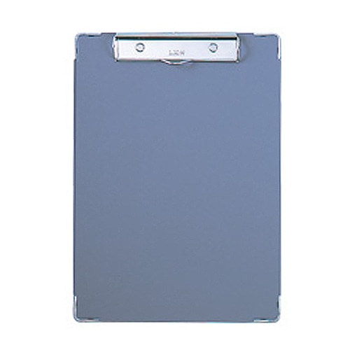 ライオン事務器 ボール用箋挟 A4タテ 灰 CS-120 1セット(10枚)(ご注文単位1セット)【直送品】