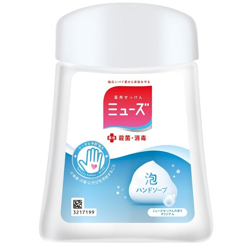 レキットベンキーザー・ジャパン　ミューズ　ノータッチ泡ハンドソープ　オリジナル　詰替用　250ml　1セット（12個）（ご注文単位1セット）【直送品】