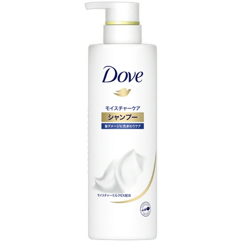 ユニリーバ　ダヴ　モイスチャーケア　シャンプー　ポンプ　500g　1セット（12本）（ご注文単位1セット）【直送品】