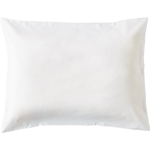 枕カバー 封筒型 50×90cm ホワイト 1セット(3枚)(ご注文単位1セット)【直送品】