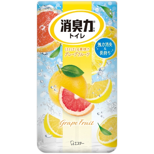エステー　トイレの消臭力　グレープフルーツ　400mL　1セット（5個）（ご注文単位1セット）【直送品】