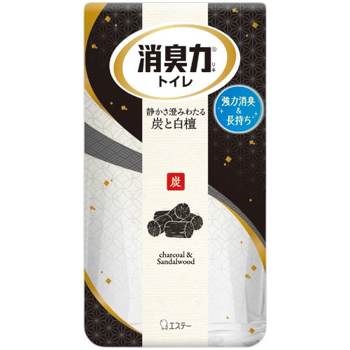 エステー　トイレの消臭力　炭と白檀　400mL　1セット（5個）（ご注文単位1セット）【直送品】