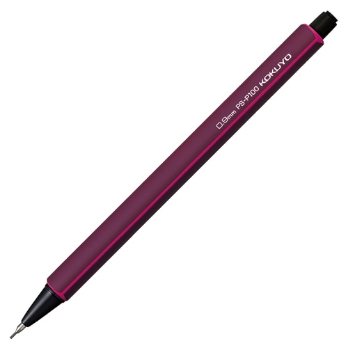 コクヨ　鉛筆シャープ　0.9mm　（軸色：ワインレッド）　PS-P100DR-1P　1本（ご注文単位1本）【直送品】