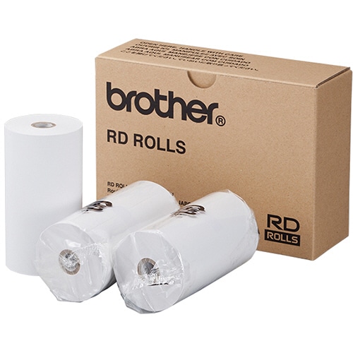 ブラザー　RDロール　レシート用紙　幅102×直径58mm×長さ29.3m　RD-M01J5　1パック（3巻）（ご注文単位1パック）【直送品】