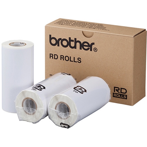 ブラザー　RDロール　プレカット紙ラベル（PDラベルC）　ラベルサイズ115×80mm　129枚／ロール　RD-M08J1　1パック（3ロール）（ご注文単位1パック）【直送品】