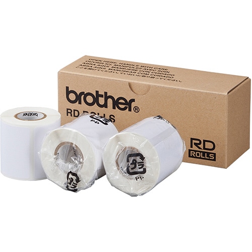 ブラザー　RDロール　プレカット紙ラベル（PDラベルA）　ラベルサイズ50×85mm　123枚／ロール　RD-M11J1　1パック（3ロール）（ご注文単位1パック）【直送品】