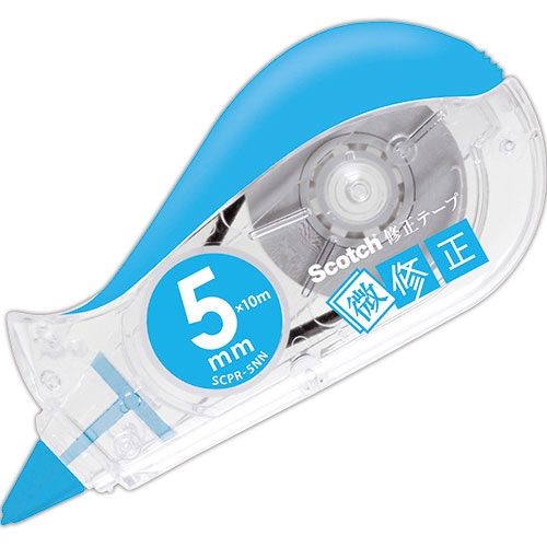 3M　スコッチ　修正テープ　微修正　交換式　本体　5mm幅×10m　SCPD-5NN　1個（ご注文単位1個）【直送品】