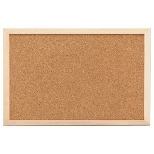 TANOSEE　両面コルクボード　Sサイズ　W450×H300×D15mm　1セット（10枚）（ご注文単位1セット）【直送品】