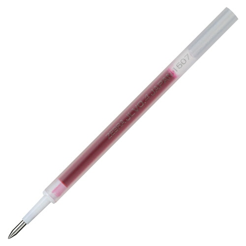ゼブラ　ジェルボールペン　サラサドライ用リフィル　0.4mm　赤　RJLV4-R　1セット（10本）（ご注文単位1セット）【直送品】