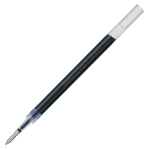 ゼブラ　ジェルボールペン　サラサドライ用リフィル　0.5mm　青　RJLV5-BL　1セット（10本）（ご注文単位1セット）【直送品】