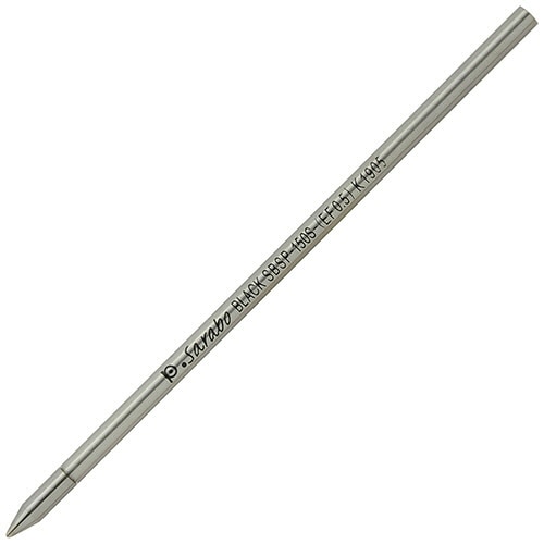 プラチナ　油性ボールペン替芯（低粘度油性）　0.5mm　黒　SBSP-150S-（EF0.5）　#1　1セット（10本）（ご注文単位1セット）【直送品】