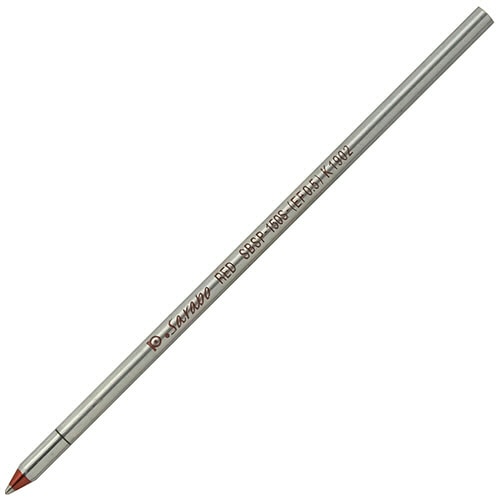 プラチナ　油性ボールペン替芯（低粘度油性）　0.5mm　赤　SBSP-150S-（EF0.5）　#2　1セット（10本）（ご注文単位1セット）【直送品】