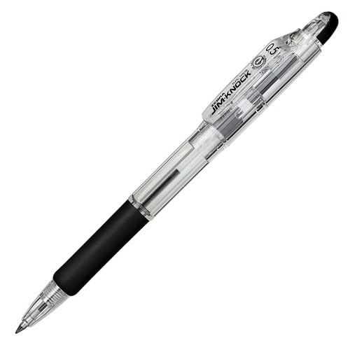 ゼブラ 油性ボールペン ジムノック 0.5mm 黒 KRBS-100-BK 1セット(100本)(ご注文単位1セット)【直送品】