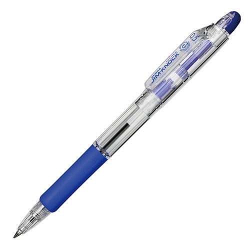 ゼブラ　油性ボールペン　ジムノック　0.5mm　青　KRBS-100-BL　1セット（100本）（ご注文単位1セット）【直送品】