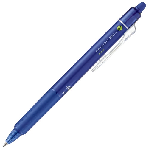 パイロット　ゲルインキボールペン　フリクションボールノック　0.7mm　ブルー　LFBK-23F-L　1セット（10本）（ご注文単位1セット）【直送品】