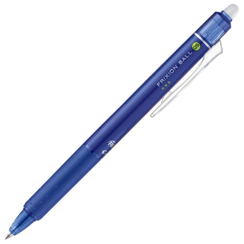 パイロット　ゲルインキボールペン　フリクションボールノック　0.5mm　ブルー　LFBK-23EF-L　1セット（10本）（ご注文単位1セット）【直送品】