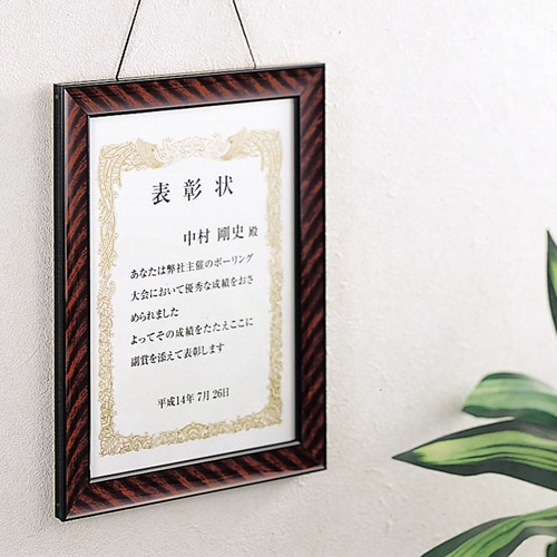 コクヨ　賞状額縁（金ラック）　規格B5　カ-RB5　1セット（10枚）（ご注文単位1セット）【直送品】