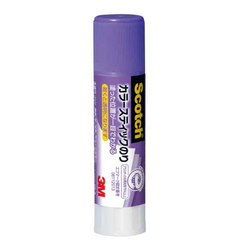 3M スコッチ カラースティックのり 8g GP-A 20本/1セット（ご注文単位1セット）【直送品】