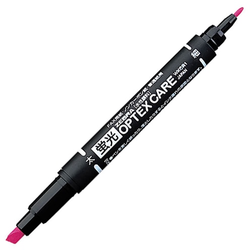 ゼブラ 蛍光オプテックスケア ピンク WKCR1-P 1セット(10本)(ご注文単位1セット)【直送品】