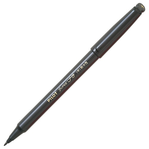 パイロット　スーパープチ　中字　ブラック　SEG-10M-B　1セット（10本）（ご注文単位1セット）【直送品】