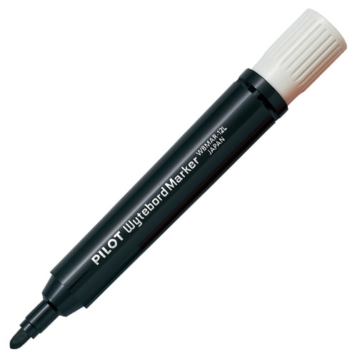 パイロット ホワイトボードマーカー補充タイプ 中字・大型 ブラック WBMAR-12L-B 1セット(10本)(ご注文単位1セット)【直送品】