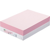 TANOSEE　αエコカラーペーパーII　B4　ピンク　1セット（2500枚：500枚×5冊）（ご注文単位1セット）【直送品】