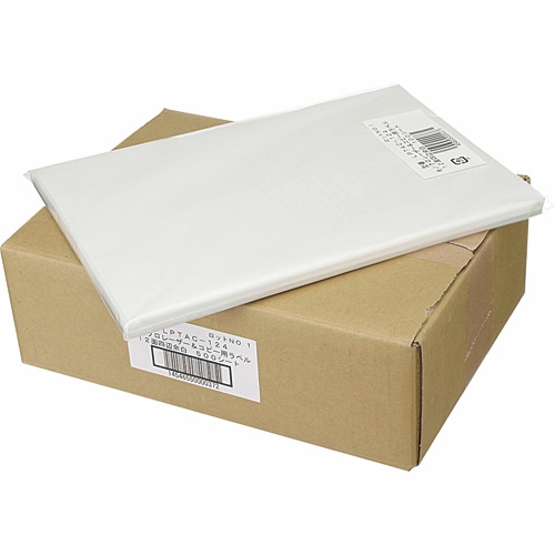 TANOSEE 各種プリンタ対応ラベル スタンダードタイプ A4 20面 74.25×42mm 500枚/セット（ご注文単位1セット）【直送品】