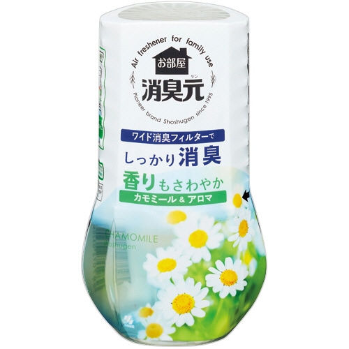 小林製薬 お部屋の消臭元 カモミール＆アロマ 400ml 5個/セット（ご注文単位1セット）【直送品】