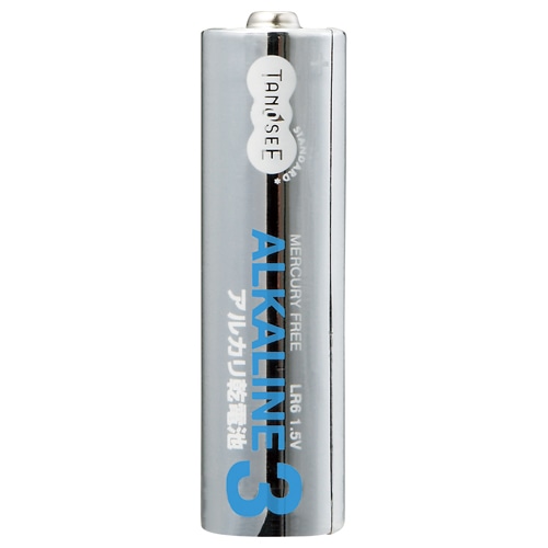 TANOSEE アルカリ乾電池 単3形 720本/セット（ご注文単位1セット）【直送品】