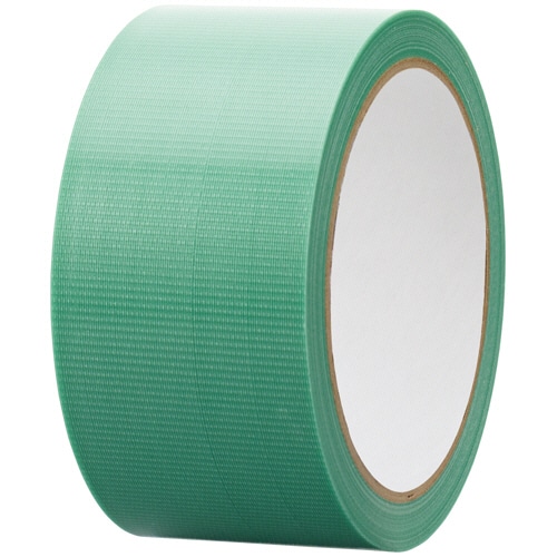 TANOSEE　カラー養生テープ　50mm×25m　厚み約0.105mm　緑　1セット（150巻）（ご注文単位1セット）【直送品】