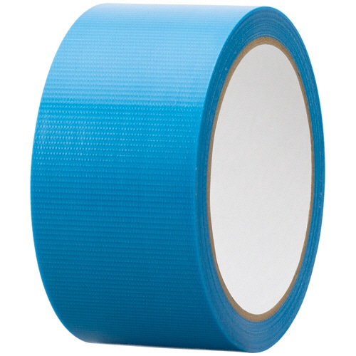 TANOSEE　カラー養生テープ　50mm×25m　厚み約0.105mm　青　1セット（150巻）（ご注文単位1セット）【直送品】