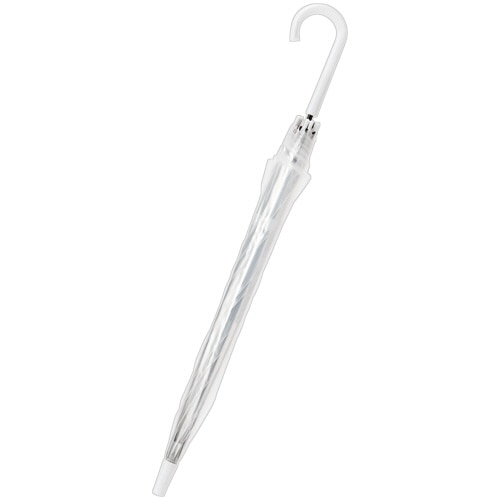 伊藤忠リーテイルリンク　ワンタッチビニール傘　50cm　クリア　NK-1　1セット（60本）（ご注文単位1セット）【直送品】