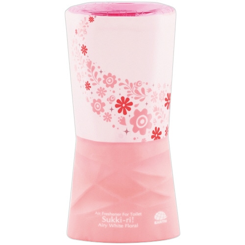 アース製薬 トイレのスッキーリ! 置き型 エアリーホワイトフローラルの香り 400mL 1個(ご注文単位1個)【直送品】