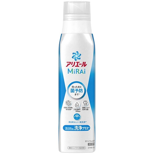 P&G アリエール ミライ 洗浄プラス 本体 大 510g 1本（ご注文単位1本）【直送品】