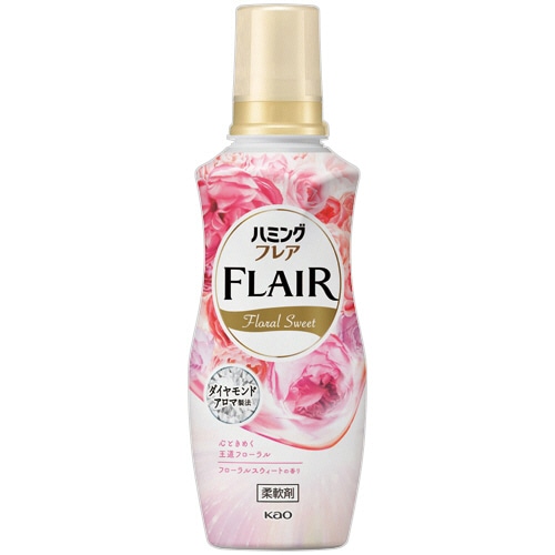 花王 ハミング フレア フレグランス フローラルスウィート 本体 520mL 1本(ご注文単位1本)【直送品】