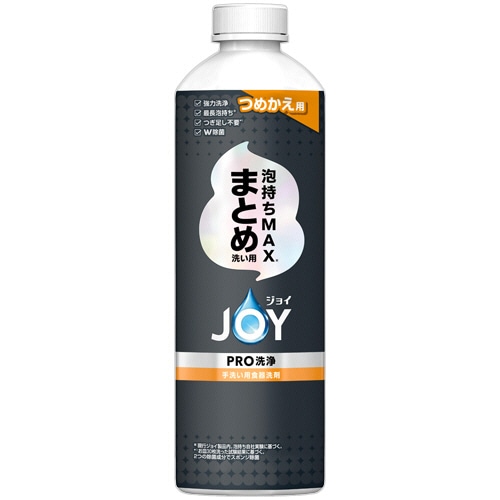 P&G ジョイPRO洗浄 まとめ洗い用 つめかえ用 390mL 1パック/本(ご注文単位1本)【直送品】