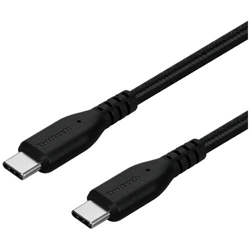 オウルテック やわらか超タフ C to Cケーブル PD60W対応 2.0m ブラック OWL-CBA4CC20-BK 1本/個(ご注文単位1個)【直送品】