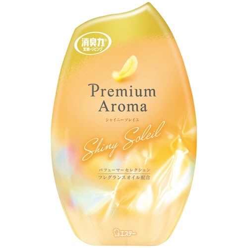 エステー お部屋の消臭力 Premium Aroma シャイニーソレイユ 400mL 1セット(3個)/セット（ご注文単位1セット）【直送品】