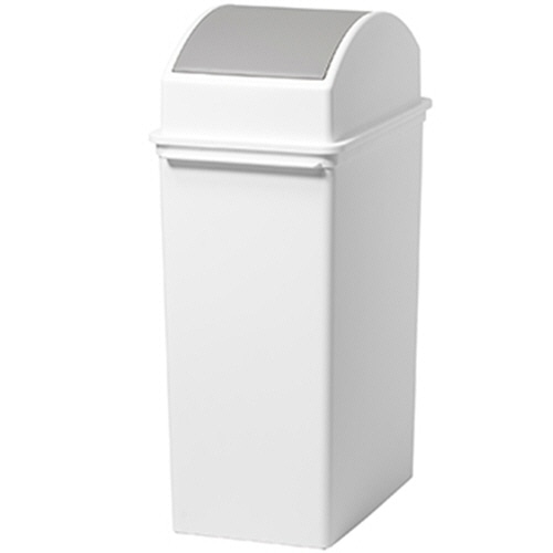 ライクイット スイングオープントラッシュビン ホワイト 25L スリム LBD-32-WH 1台（ご注文単位1台）【直送品】