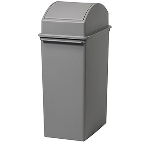 ライクイット スイングオープントラッシュビン グレー 25L スリム LBD-32-GY 1台（ご注文単位1台）【直送品】