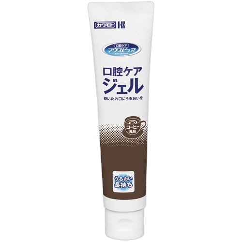 カワモト マウスピュア 口腔ケアジェル コーヒー風味 40g 1本/個（ご注文単位1個）【直送品】