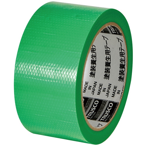 TRUSCO 塗装養生用テープ グリーン 50mm×25m TYT5025-GN 1巻（ご注文単位1巻）【直送品】