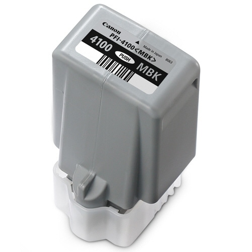 キヤノン インクタンク PFI-4100MBK 顔料マットブラック 80mL 6776C004 1個（ご注文単位1個）【直送品】