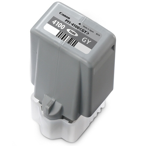 キヤノン インクタンク PFI-4100GY 顔料グレー 80mL 6783C004 1個（ご注文単位1個）【直送品】