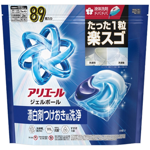 P&G アリエール ジェルボールプロ つめかえ用 テラジャンボ 1パック(89個)/箱（ご注文単位1箱）【直送品】