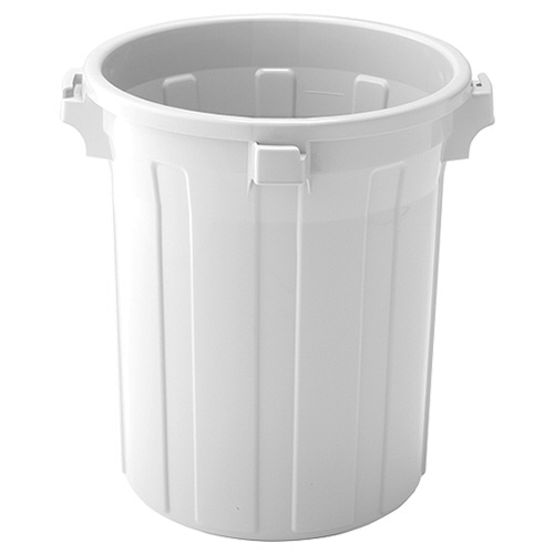 リス 抗菌ペール 丸型 45L 本体 ライトグレー GGYC731 1台(ご注文単位1台)【直送品】