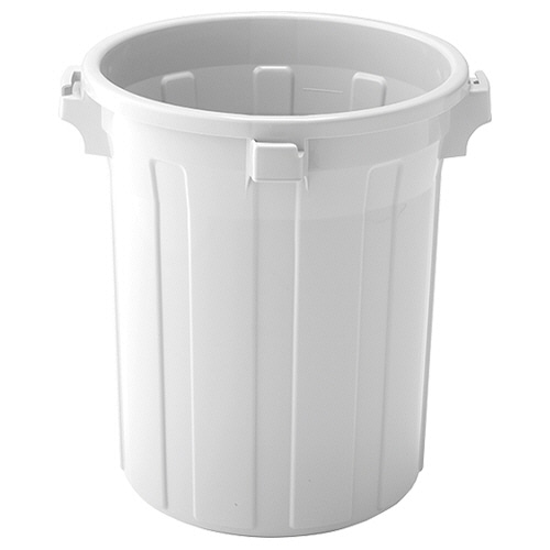 リス 抗菌ペール 丸型 75L 本体 ライトグレー GGYC733 1台(ご注文単位1台)【直送品】