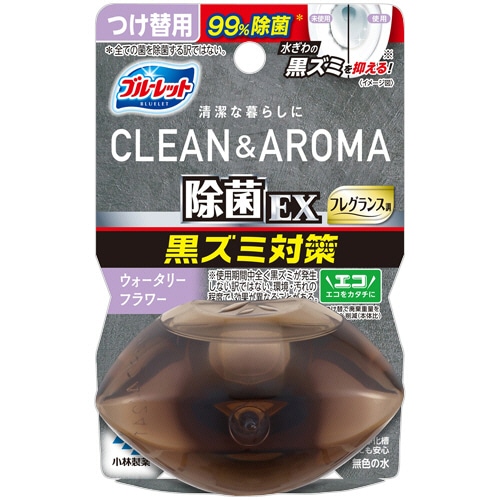 小林製薬 液体ブルーレットおくだけ 除菌EX フレグランス クリーン&アロマウォータリーフラワー つけ替用 67mL 1個（ご注文単位1個）【直送品】