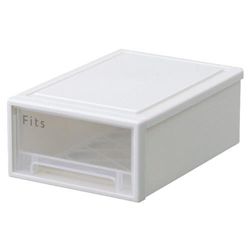 天馬 Fits フィッツケース 27-18 ホワイトクリア 1個（ご注文単位1個）【直送品】