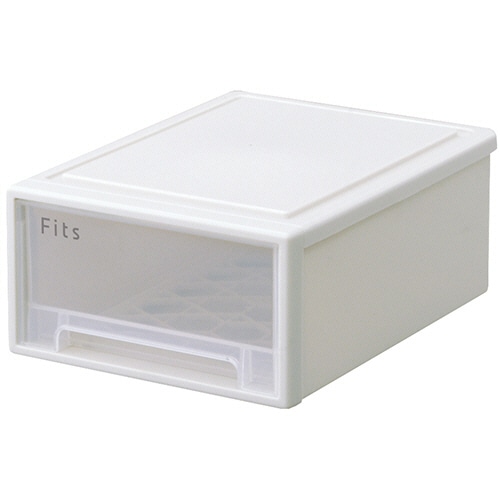 天馬 Fits フィッツケース 30-22 ホワイトクリア 1個（ご注文単位1個）【直送品】